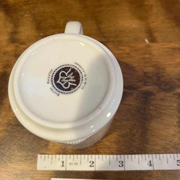 Vintage Reutter Child Kid Feeding Dish Set 3 Teddy Bears Red Porcelain Germany - Picture 11 of 11